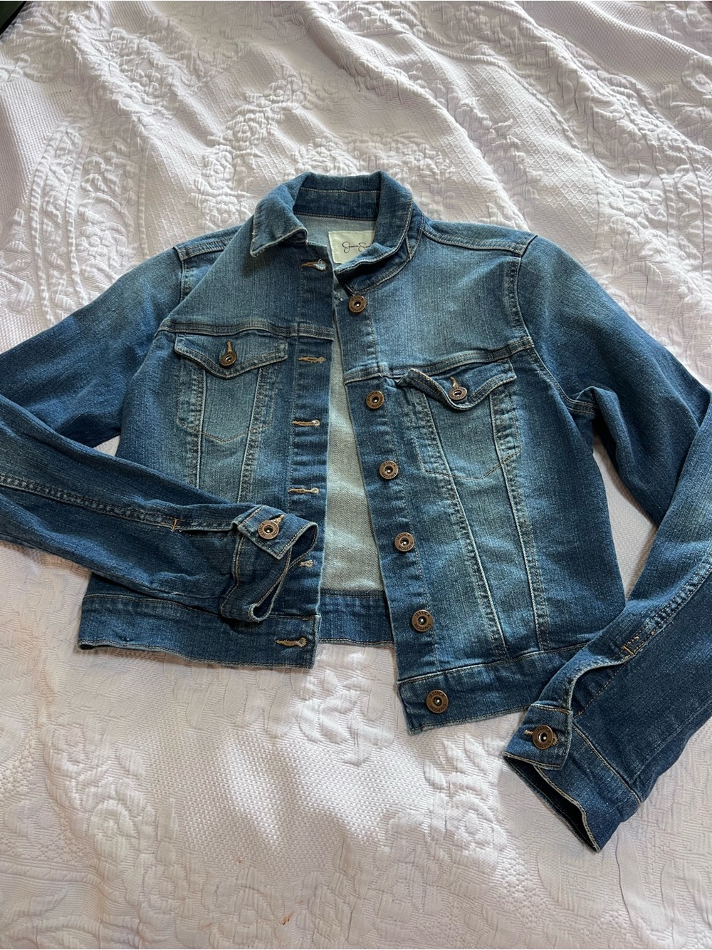 Jessica Simpson Classic Blue Denim Jacket
